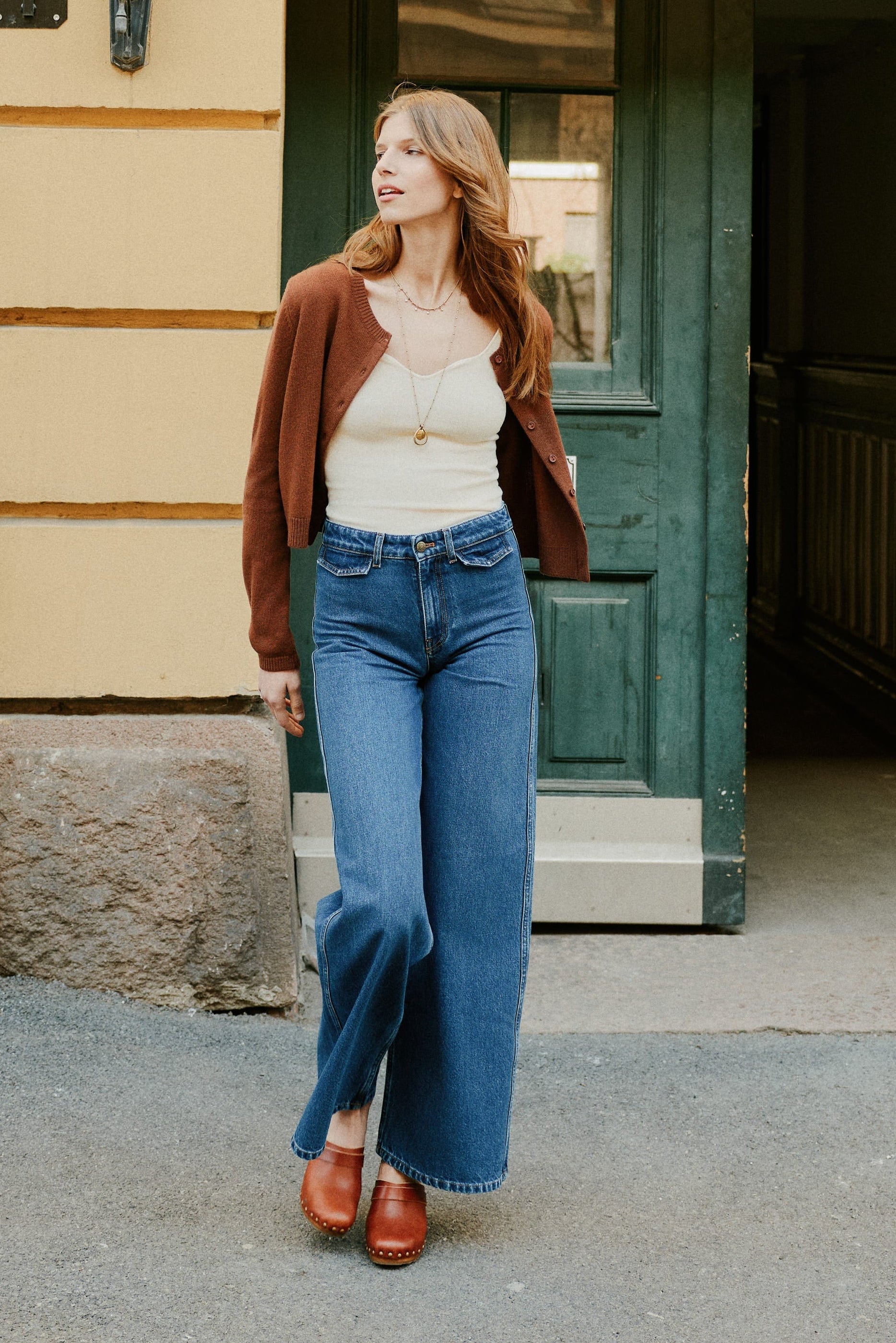 Astrid Brown Cardigan | Pia Tjelta Studio
