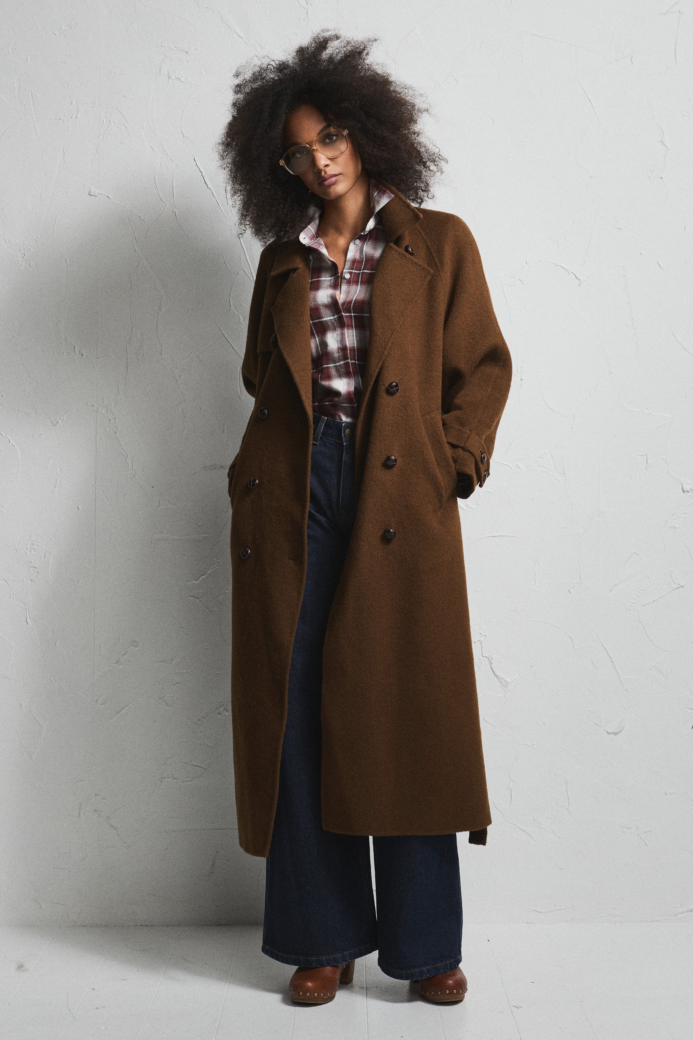 My Wool | Brown Wool Coat | AW26 | Pia Tjelta Studio