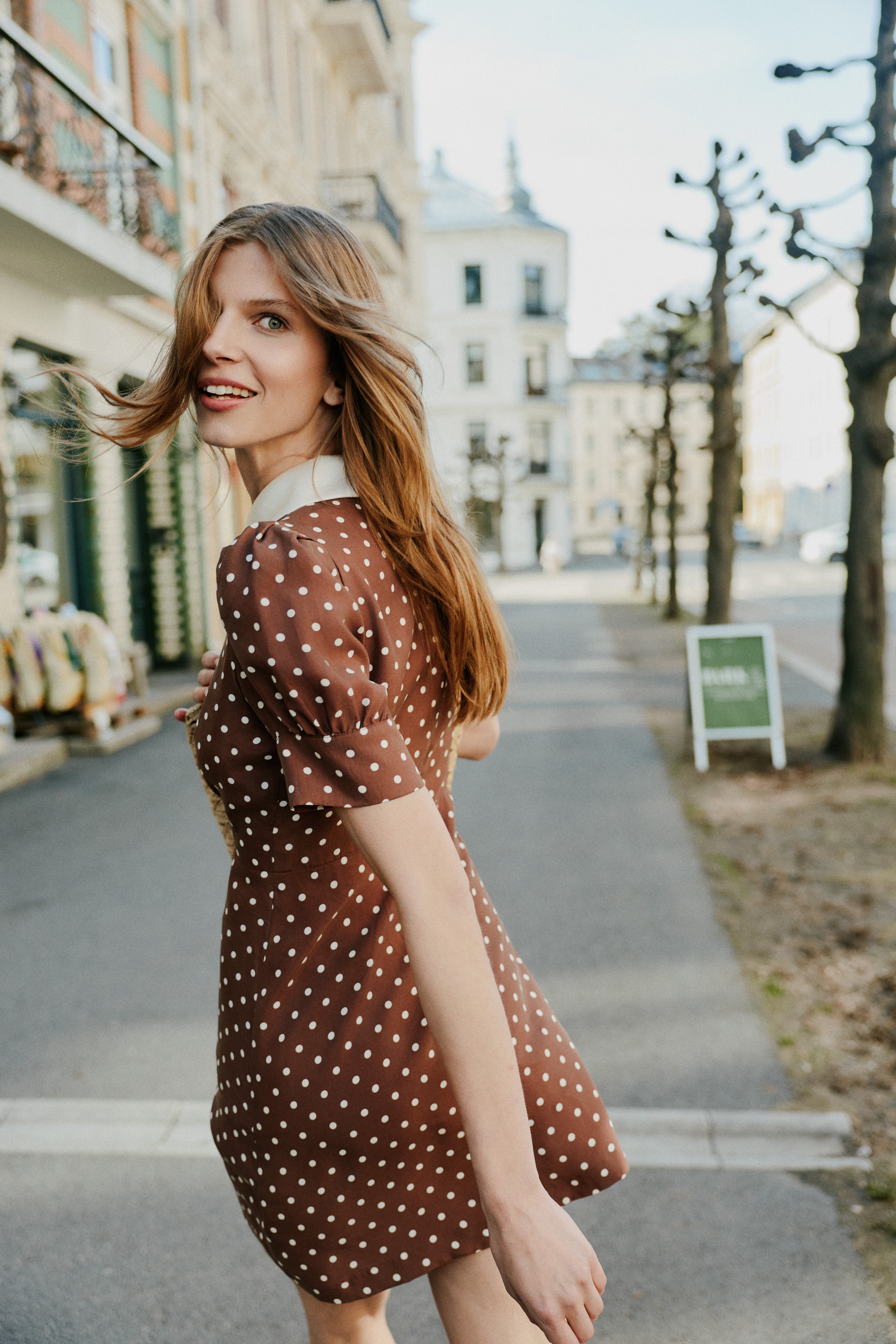 brown dot dress BEAUTY DOTS %0D%0ATo%20maintain%20the%20beauty%20of%20your%20garment%2C%20please%20follow%20the%20care%20instructions%20on%20the%20attached%20label Blue Embroidered Puff Sleeve 9996=handle1=Pantry Cabinet=frances-woven-rattan-dresser-black Color:Black Blush