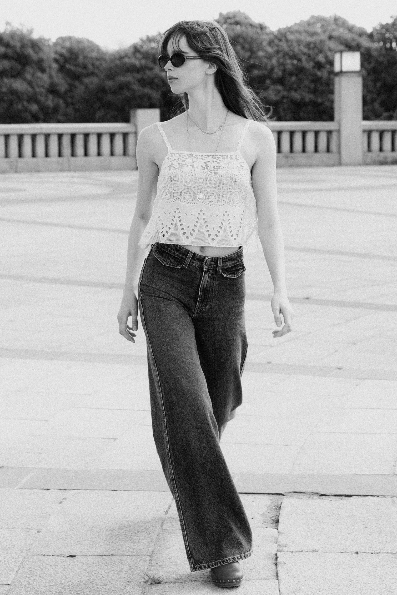 Nova Lace Top White | Pia Tjelta Studio SS26