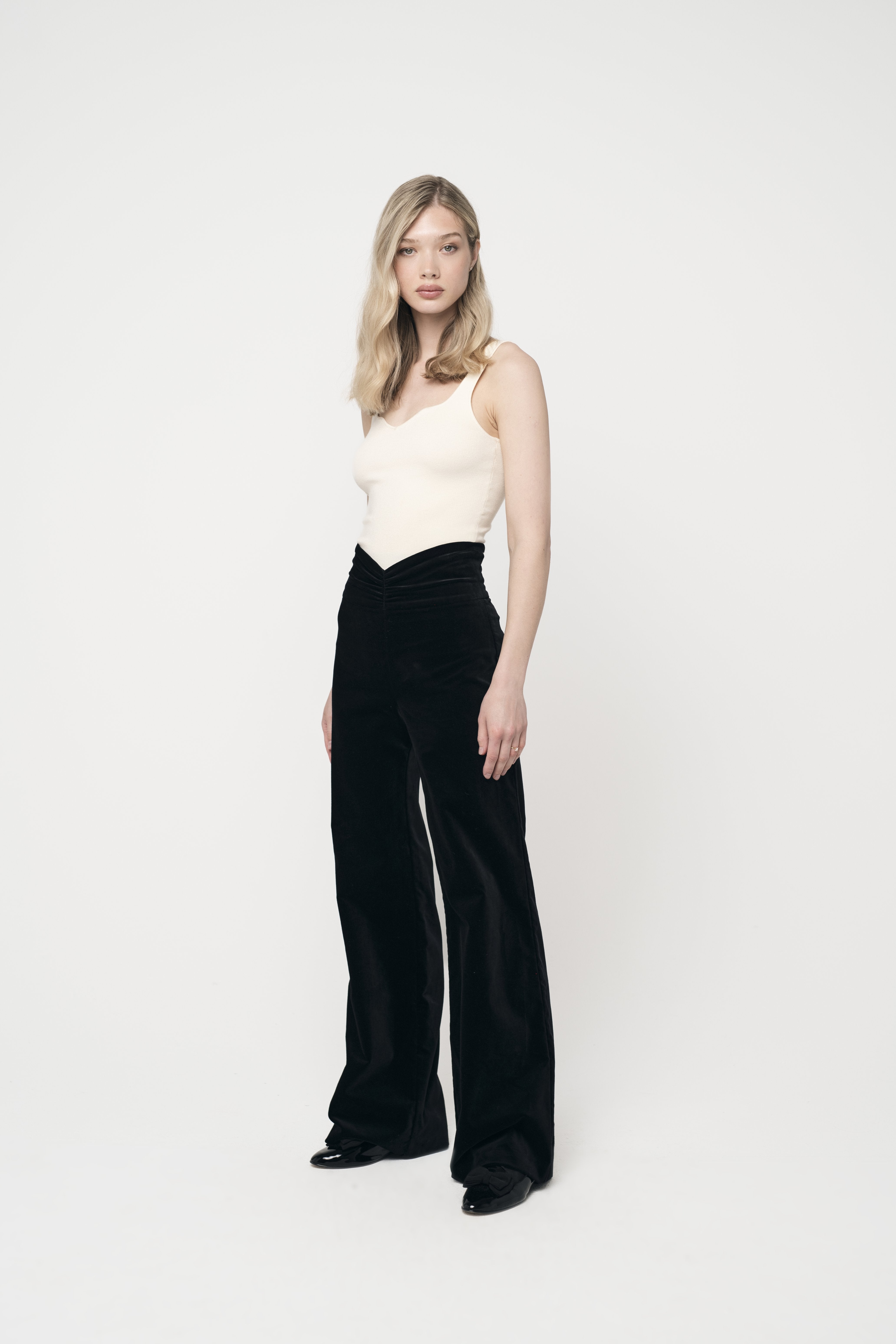 パンツ barbell object velveteen sack trouser barbell object 「bo-pt02 velveteen sack trouser」 – SISTER