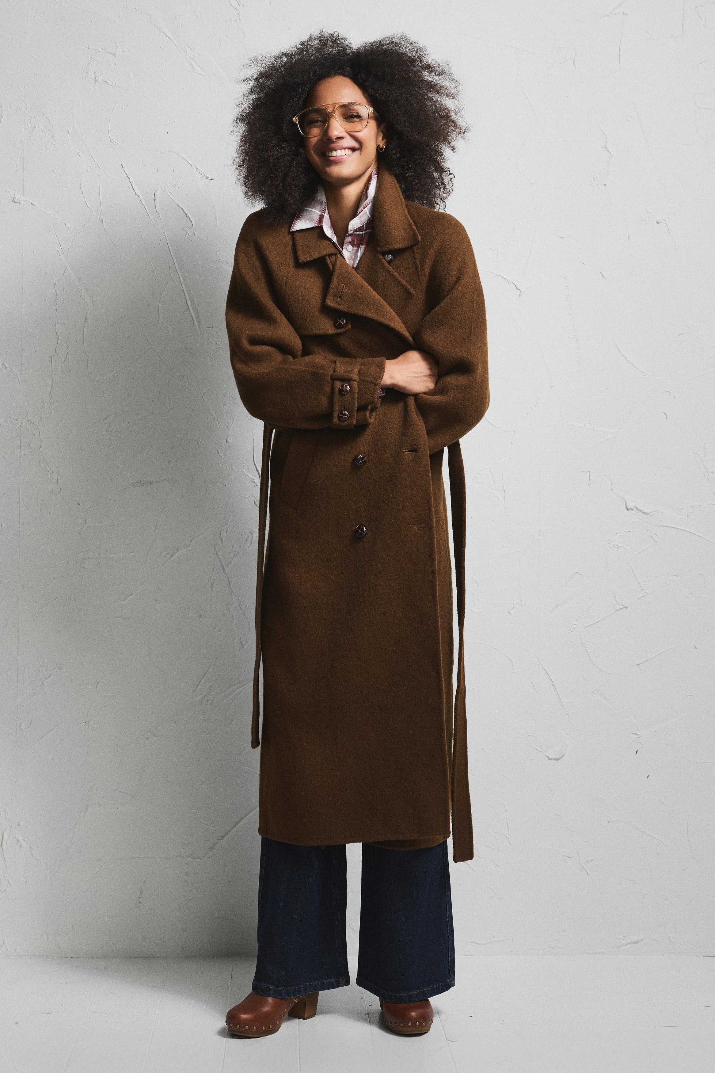 My Wool | Brown Wool Coat | AW26 | Pia Tjelta Studio
