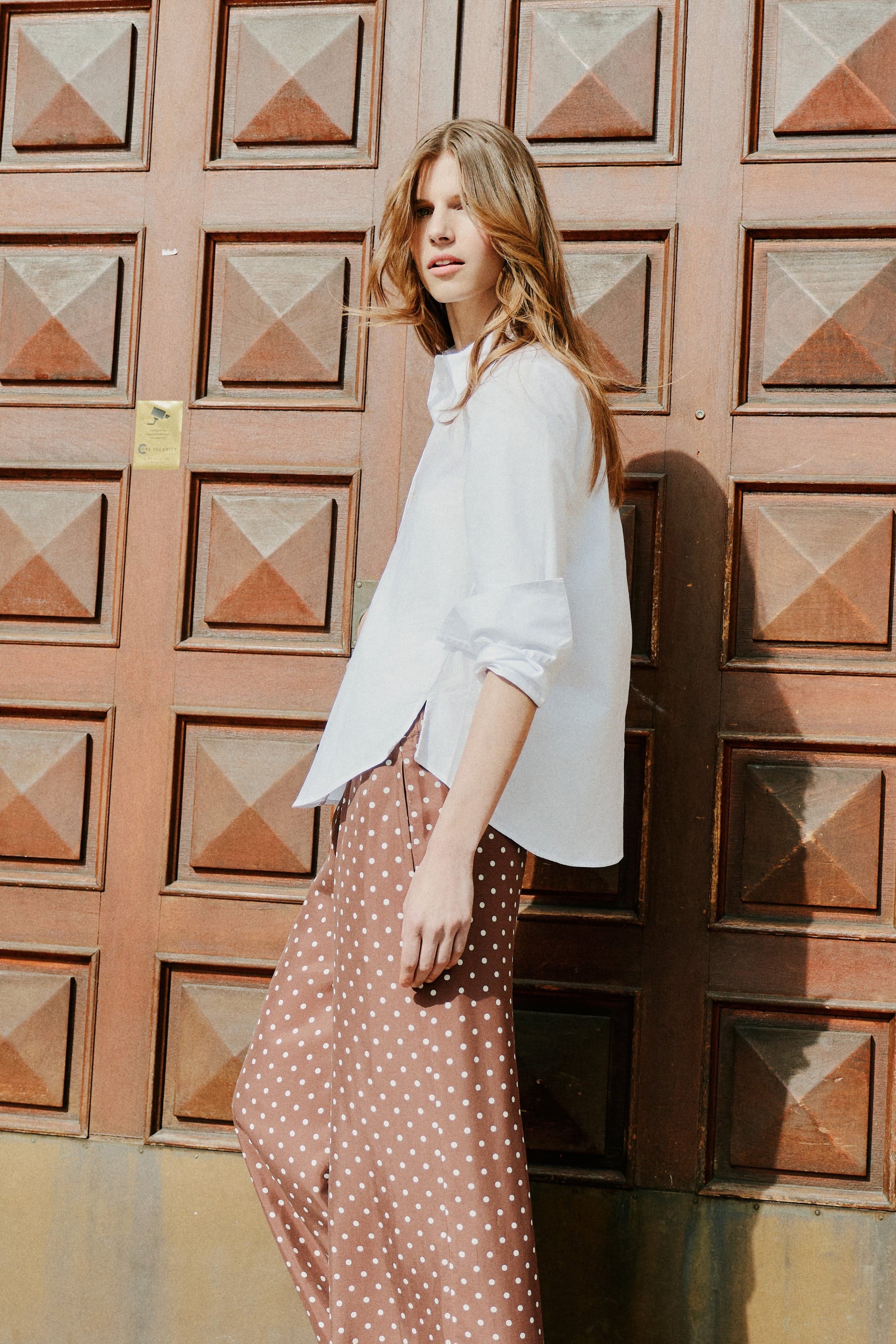 Drifter Dots | Wide-Leg Polka Dot Pants | Pia Tjelta Studio