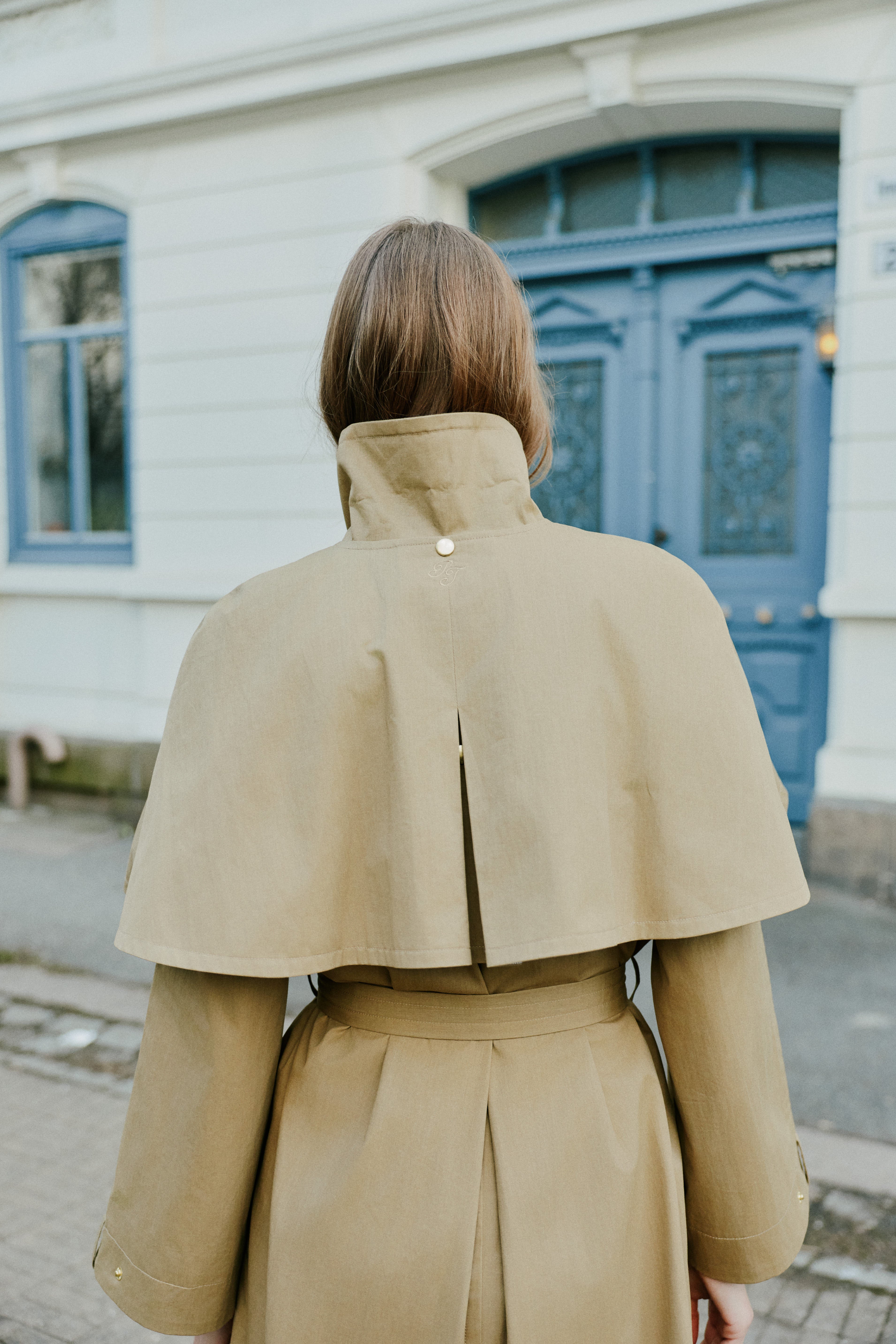 MONTI | Cotton Trench with Cape | Pia Tjelta Studio