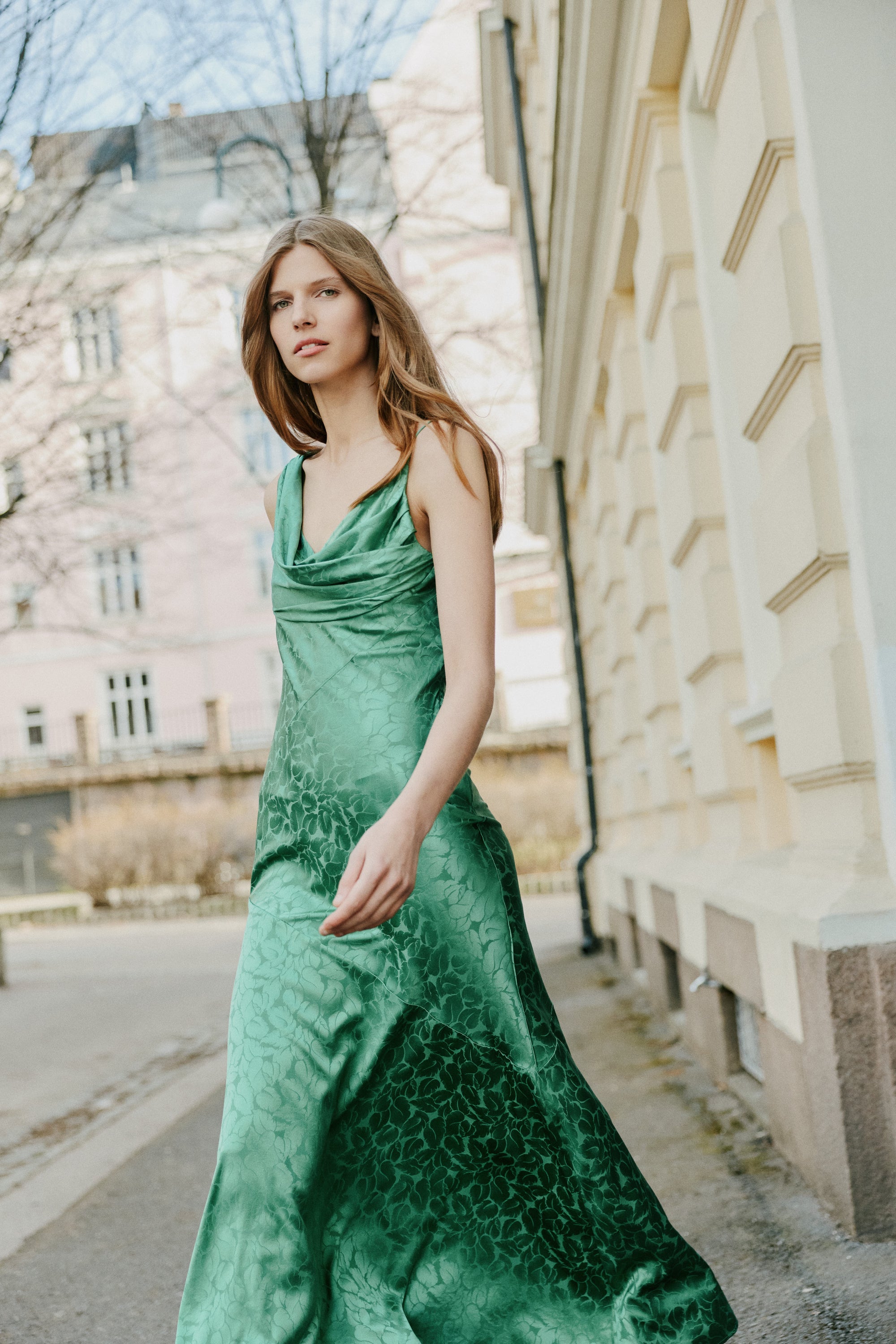 Ralphie Jacquard Silk Dress | Pia Tjelta Studio Ralphie Jacquard Silk Dress | Pia Tjelta Studio