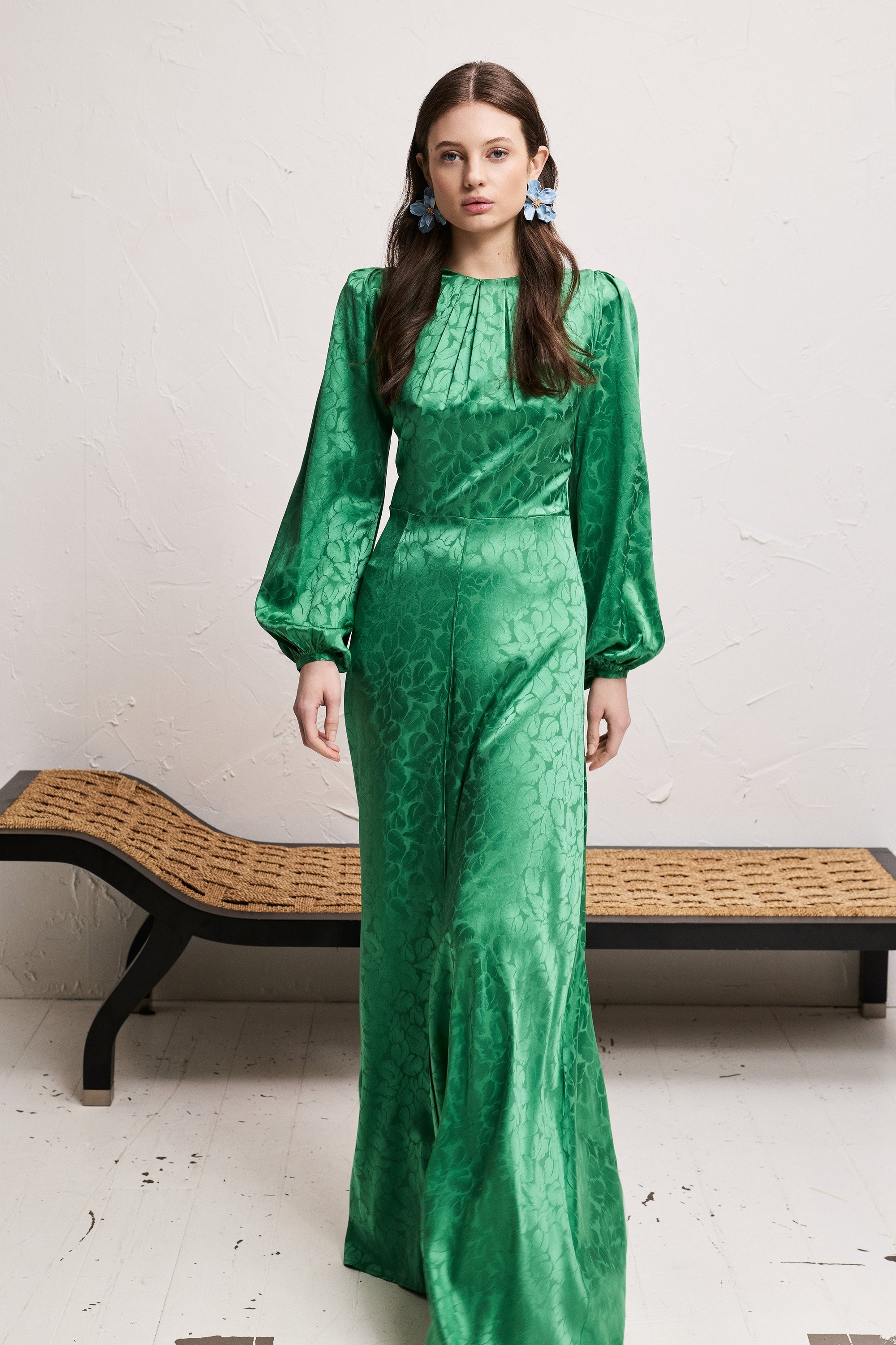 Ava Jacquard Silk Dress | Pia Tjelta Studio Ava Jacquard Silk Dress | Pia Tjelta Studio
