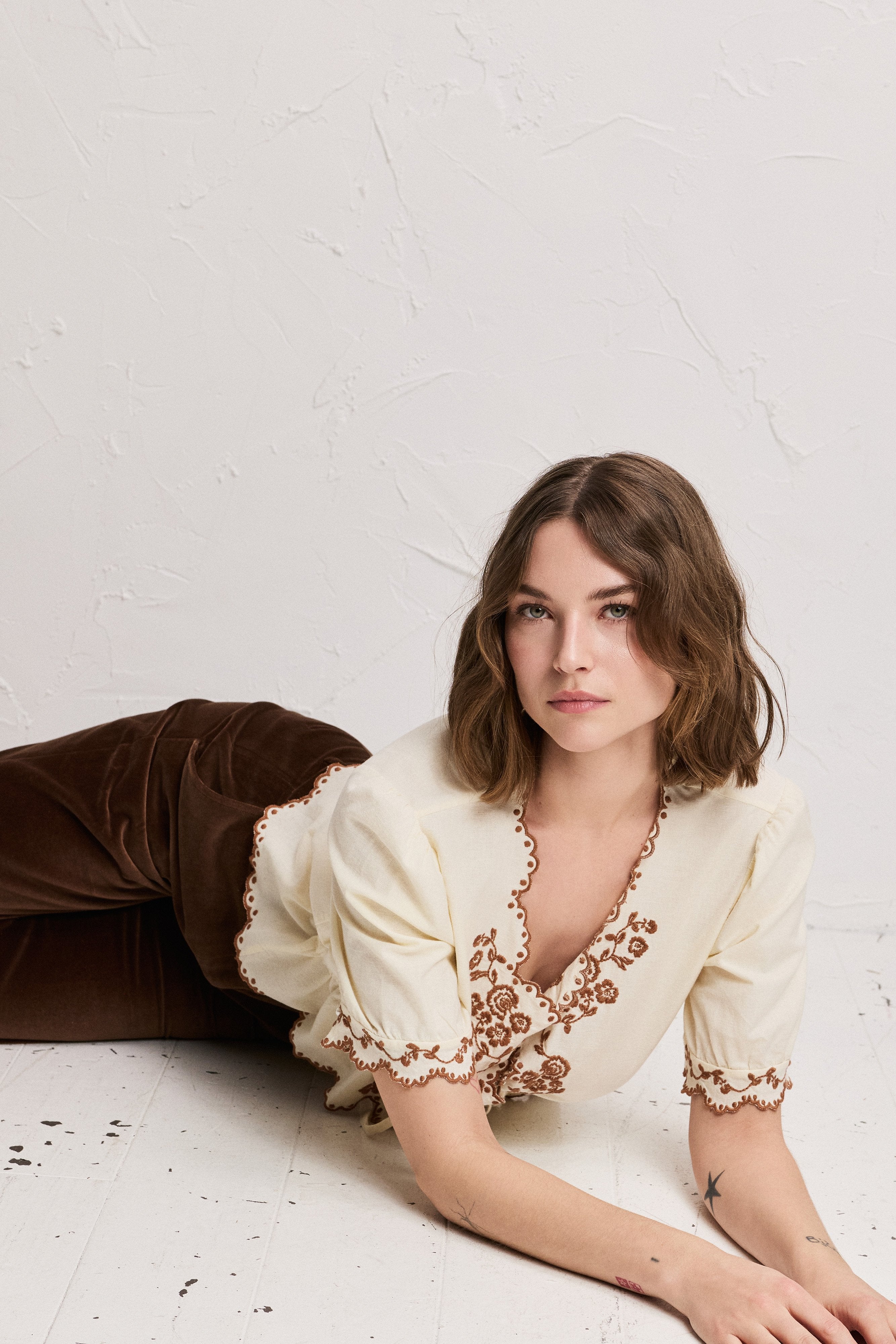 Hennie Peplum Blouse | Pia Tjelta Studio